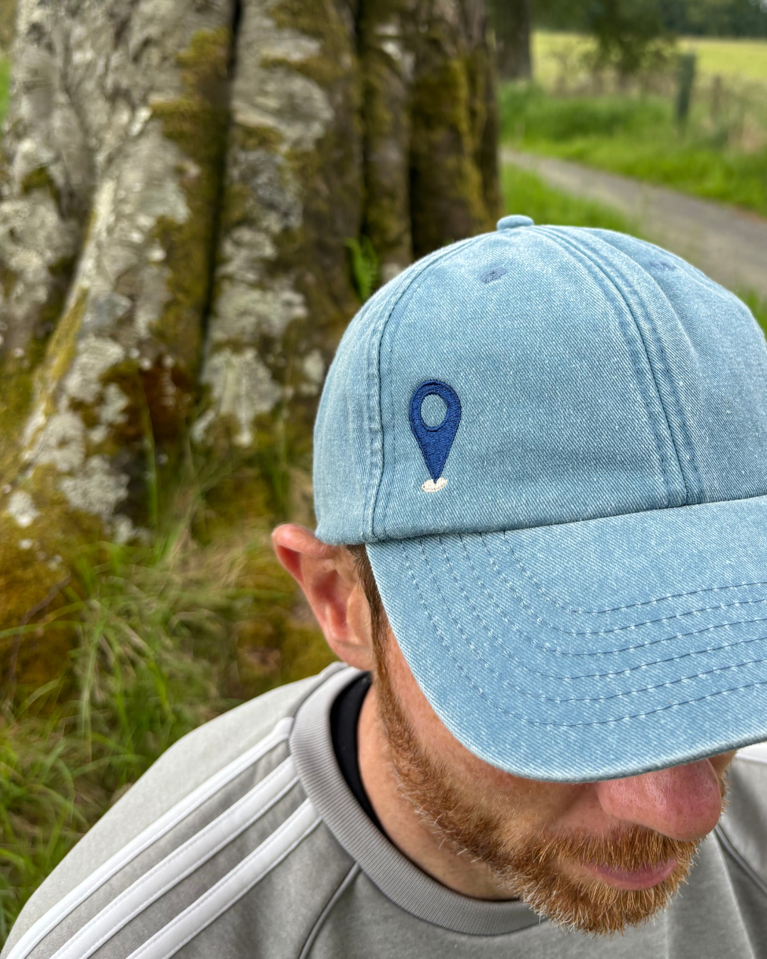 Pin Drop Washed blue