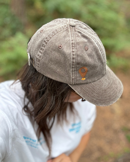 Pin Drop Washed Brown
