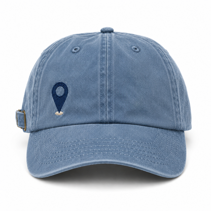 Pin Drop Washed blue